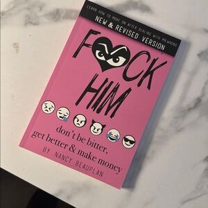 Pink 'F*ck Him' Book by Nancy Beauplan